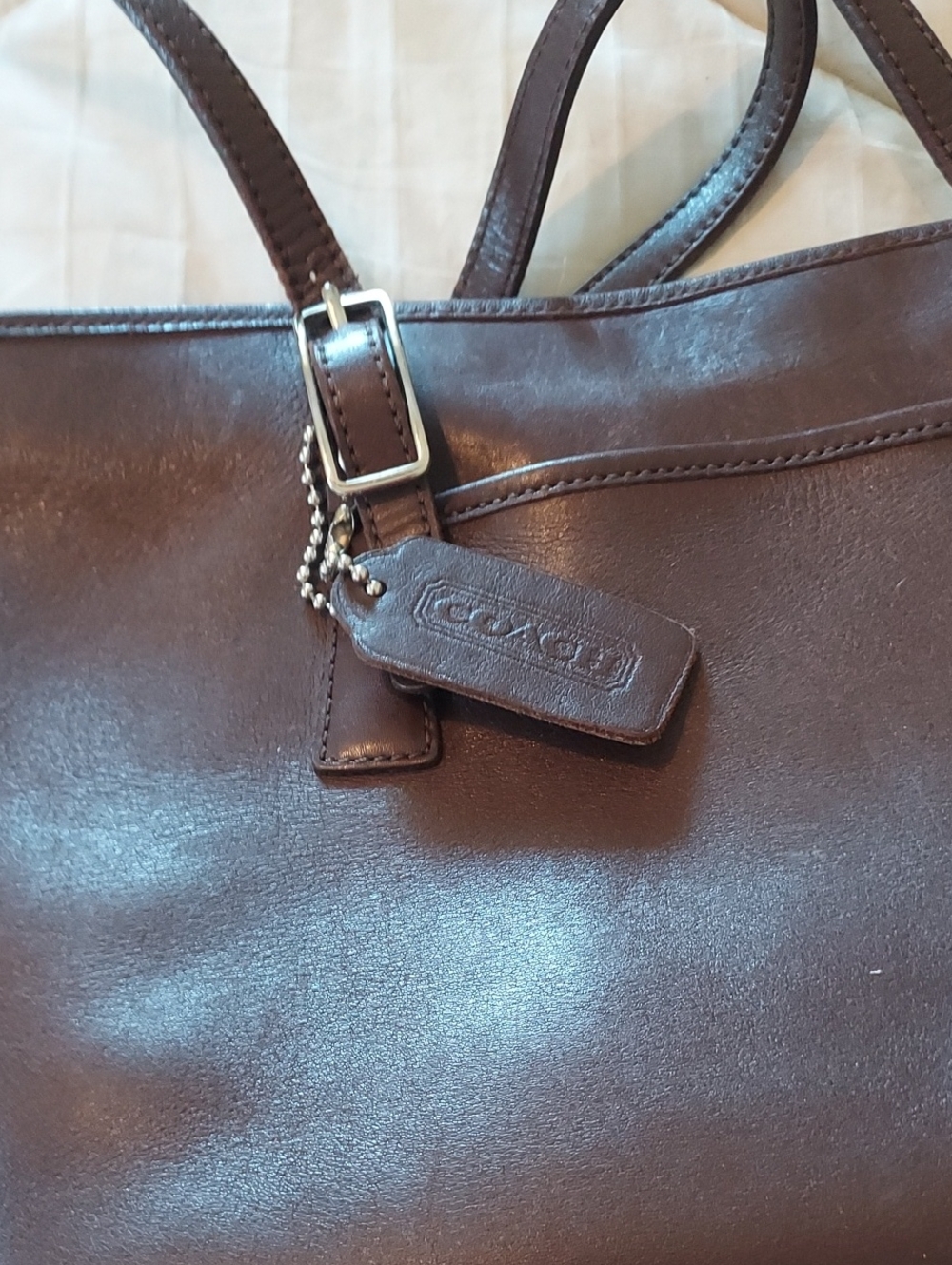 Coach Brown Shoulder Bag - Picture 3 of 10